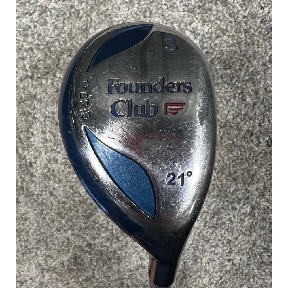 Founders Club Hybrid 21° 3 Wood Ladies Flex Low Torque High Modulus 38.5"
